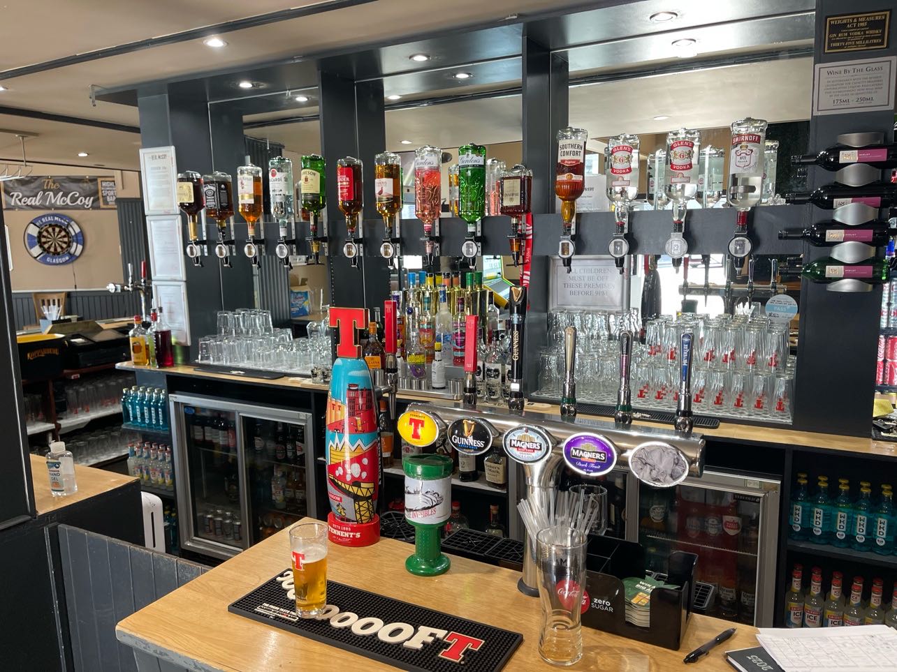 The Real McCoy sports display system