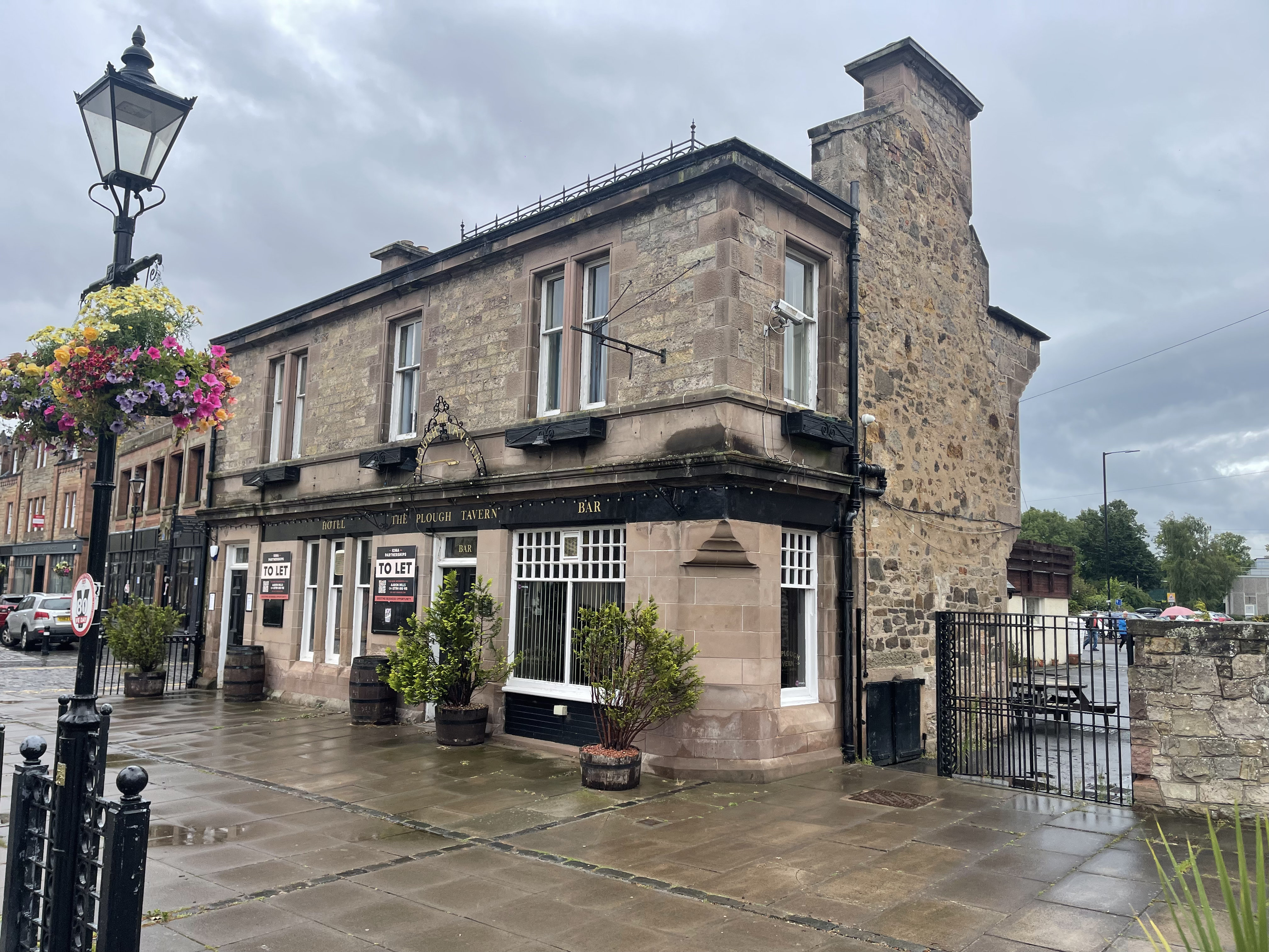The Plough Tavern building view