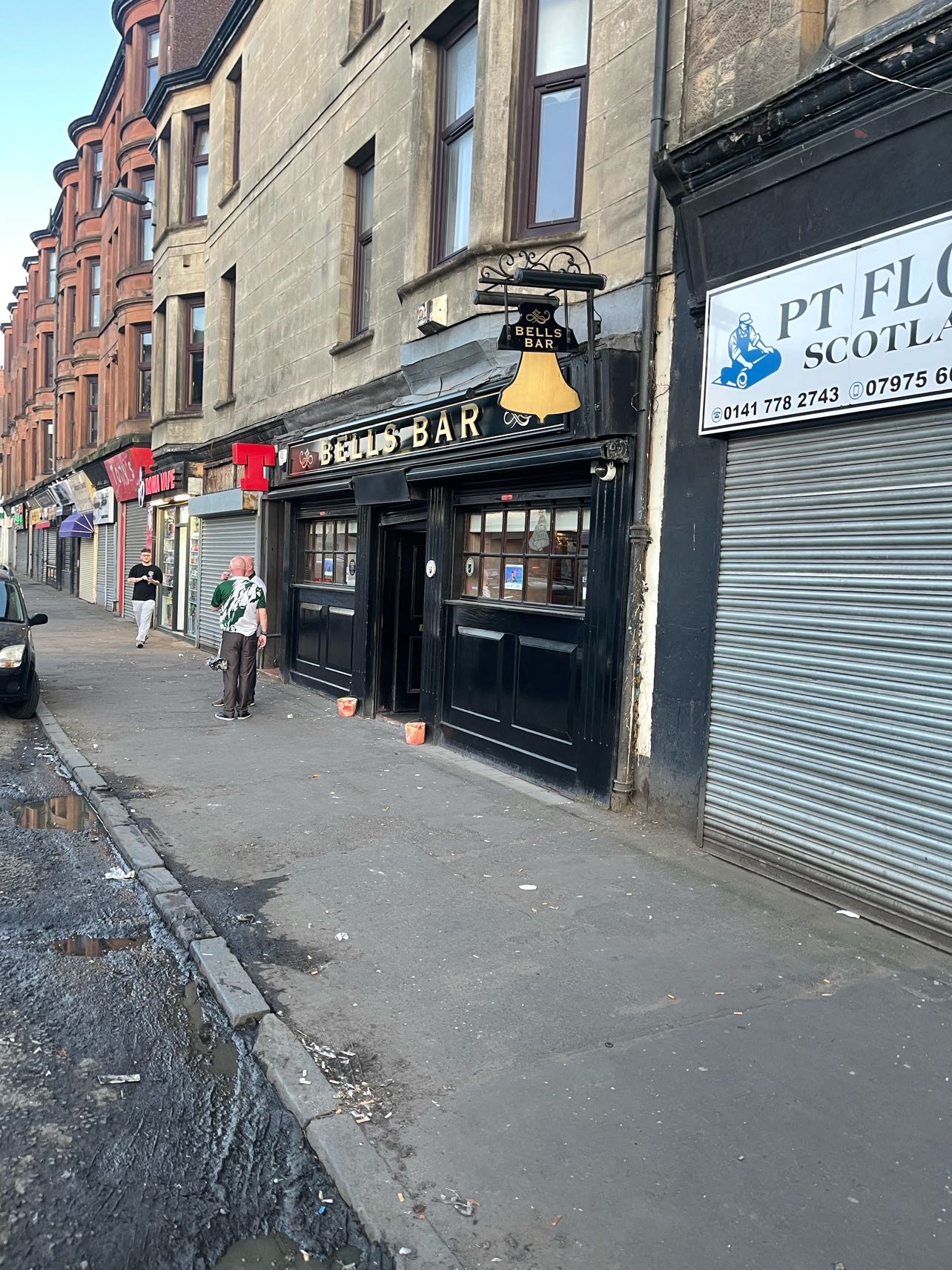 Bells Bar exterior view