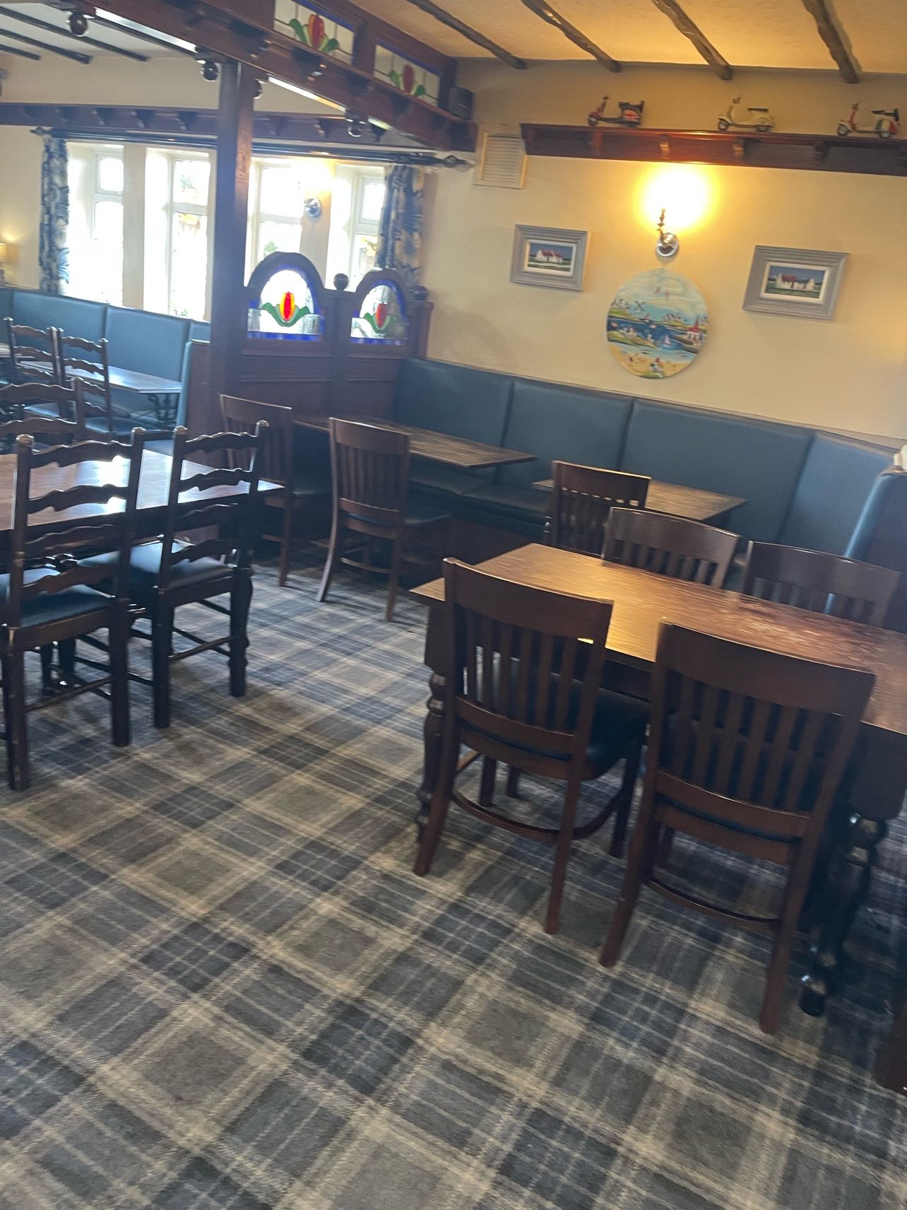 The Gretna Inn interior seating